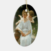 Whisperings of Love First Reverie van Bouguereau Keramisch Ornament (Rechts)