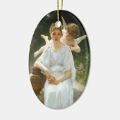 Whisperings of Love First Reverie van Bouguereau Keramisch Ornament (Links)