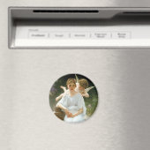 Whisperings of Love First Reverie van Bouguereau Magneet (Insitu (Vaatwasser))