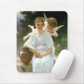 Whisperings of Love First Reverie van Bouguereau Muismat (Met muis)