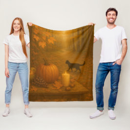 Whisperlight - Amber Woudpad Fleece Deken