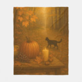 Whisperlight - Amber Woudpad Fleece Deken (Voorkant)
