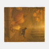 Whisperlight - Amber Woudpad Fleece Deken (Voorkant (Horizontaal))