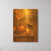 Whisperlight - Autumn Forest Canvas Afdruk (Voorkant)
