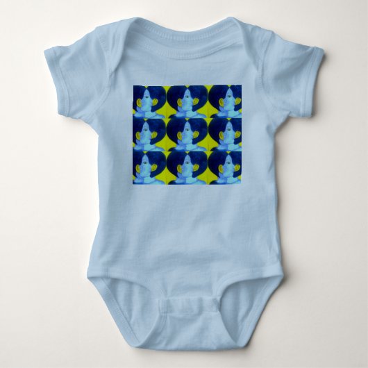 Whispers Blauwe T-shirt 6 maanden (Voorkant)