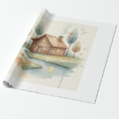 Whispers by the Autumn Lake Cadeaupapier (Uitgerold)