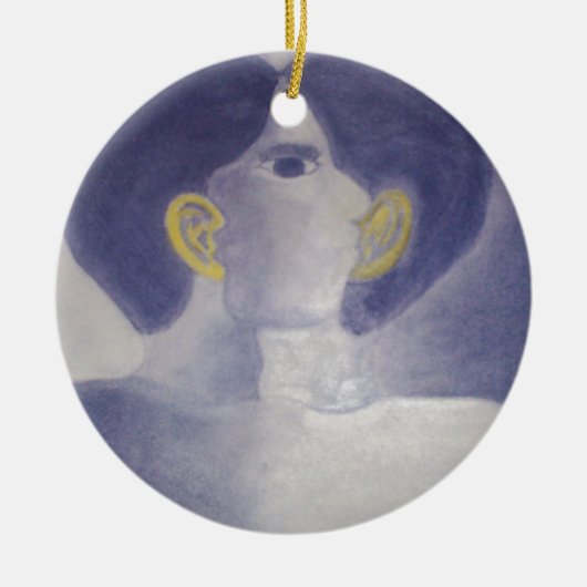 Whispers Collectie Keramisch Ornament (Voorkant)