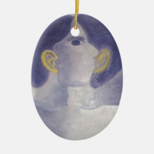 Whispers Collectie Keramisch Ornament (Voorkant)
