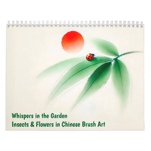 Whispers in the Garden – Insects & Flowers in Chin Kalender (Hoes)