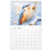 Whispers in the Hedgerow – Native Birds in Seasona Kalender (Jan 2026)