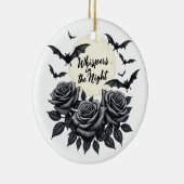 Whispers in the Night - Gothic Full Moon Ornament (Rechts)