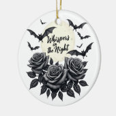 Whispers in the Night - Gothic Full Moon Ornament (Links)