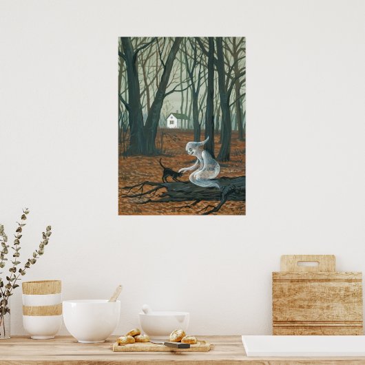 Whispers in the Woods Poster (Keuken)