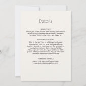 Whispers Lake Swan Lotus Flowers Mandala Wedding Kaart (Achterkant)