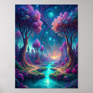 "Whispers of a Dreamscape" Poster