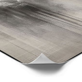 Whispers of a Forgotten Era Abstract Poster (Hoek)