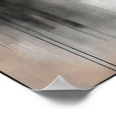 Whispers of a Forgotten Era Abstract Poster (Hoek)