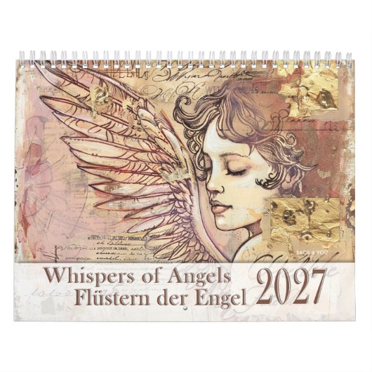 Whispers of Angels – Gefluister van engelen 2027 Kalender (Hoes)