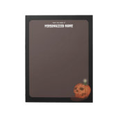 Whispers of Autumn - Bruin - Ongevoerd Notitieblok (Linkerzijde)
