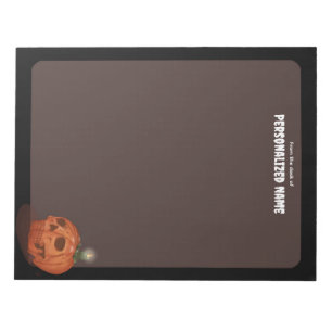Whispers of Autumn - Bruin - Ongevoerd Notitieblok