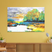 Whispers Of Autumn, Landscape Art, Canvas Afdruk (Insitu (Woonkamer))