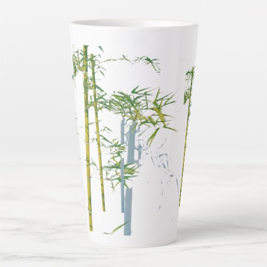 Whispers of Bamboo, Fractured Growth, Silent Stems Latte Mok (Voorkant)