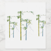 Whispers of Bamboo, Fractured Growth, Silent Stems Wijn Etiket (Enkel label)