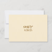 Whispers of Bloom QR Code RSVP Card (Achterkant)