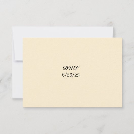 Whispers of Bloom RSVP-kaart RSVP Kaartje (Achterkant)