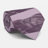 Whispers of Dawn: Lavendel Mist Silk Stropdas (Opgerold)