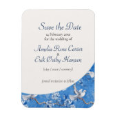 Whispers of Doves, Bewaar de datum Magneet (Verticaal)