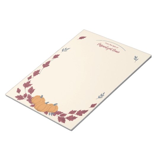 Whispers Of Fall Unlined Notitieblok (Schuin)