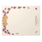 Whispers Of Fall Unlined Notitieblok (Voorkant)