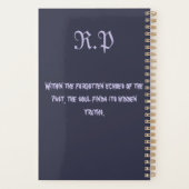 Whispers of Forgotten Shadows: Past’s Riddle  Planner (Achterkant)