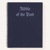Whispers of Forgotten Shadows – Riddle of the Past Notitieboek (Voorkant)