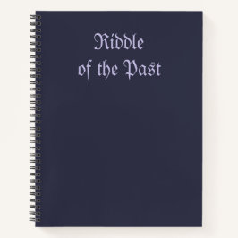 Whispers of Forgotten Shadows – Riddle of the Past Notitieboek