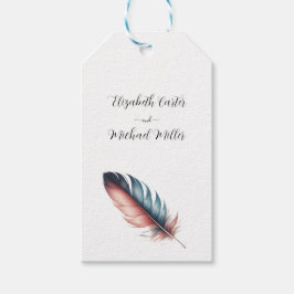 Whispers of Grace Feathered Elegance Minimalisme Cadeaulabel