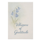 Whispers of Gratitude — Poster (Voorkant)