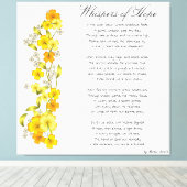 Whispers of Hope Canvas Afdruk (Insitu (Houten vloer))
