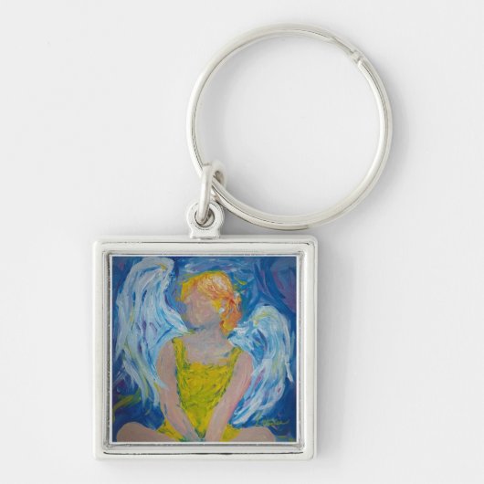 "Whispers of Love" Angel Sleutelhanger (Voorkant)