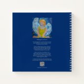 "Whispers of Love" Engel Hardcover Schetsboek Notitieboek (Achterkant)