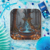 Whispers of Magic Beneath the Moon Papieren Bordje (Feest)