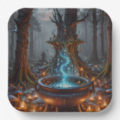 Whispers of Magic Beneath the Moon Papieren Bordje (Voorkant)