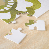 Whispers of Magic: Two Fairy Friends in a Garden Legpuzzel (Zijkant)