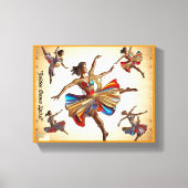 "Whispers of Movement" Canvas Afdruk (Voorkant)