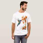 Whispers of Nectar: A Hummingbird’s Delight" T-shirt (Voorkant volledig)