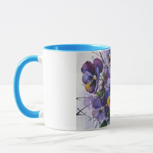 Whispers of Pansies-Ceramic Mug Mok (Links)