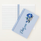 Whispers of Sapphire Dawn Keepsake  Notitieboek (Binnen)