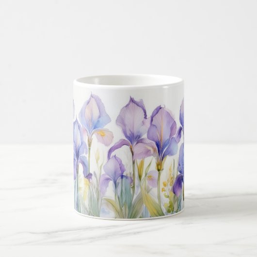Whispers of Spring – Iris Bloom II Mug Koffiemok (Center)
