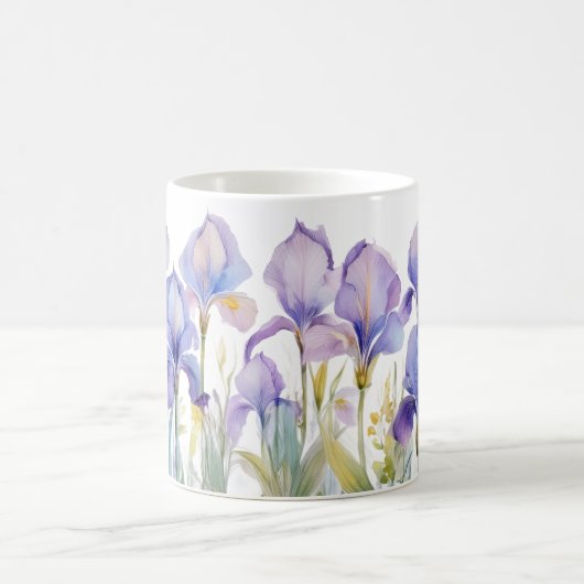 Whispers of Spring – Iris Bloom II Mug Koffiemok (Center)